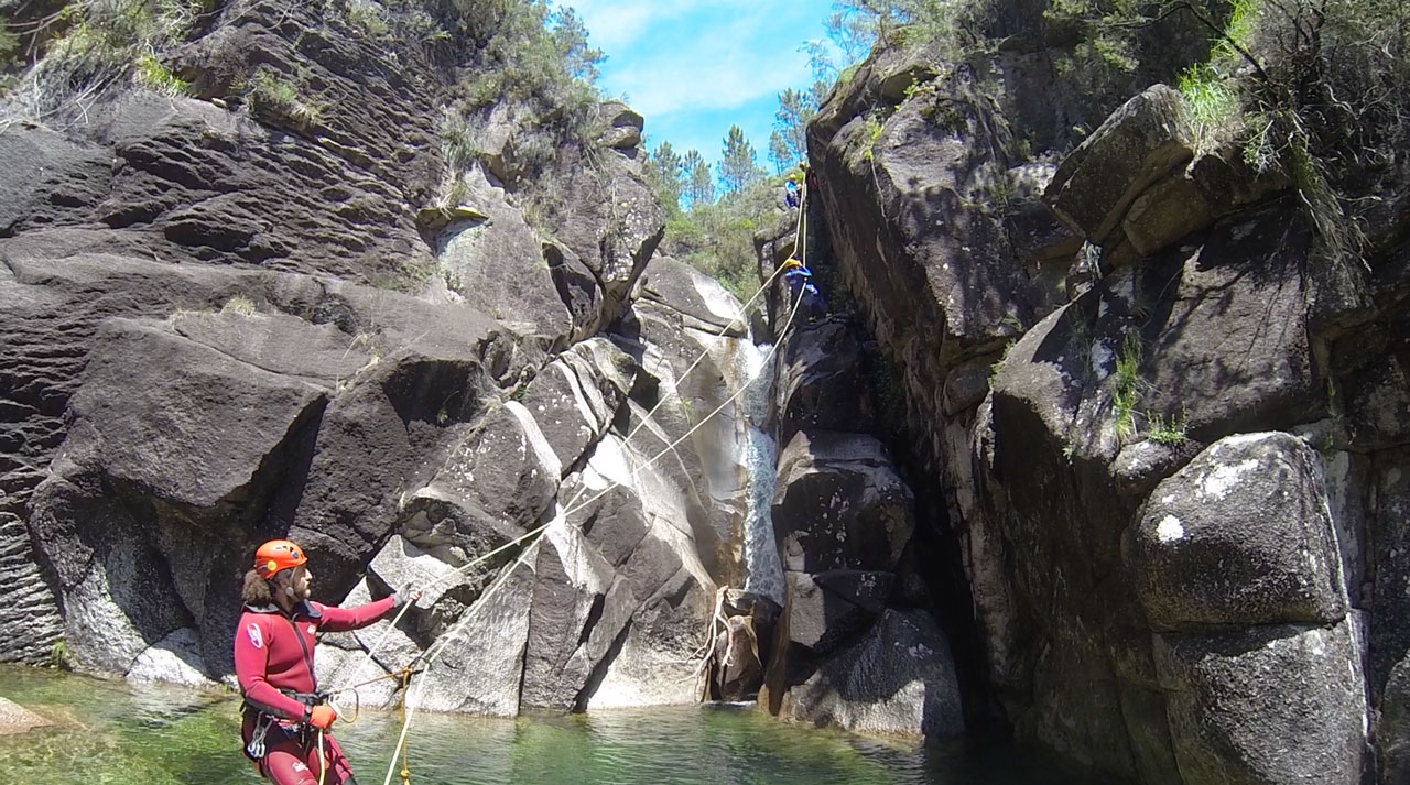 Canyoning in Peneda Geres - Portugal