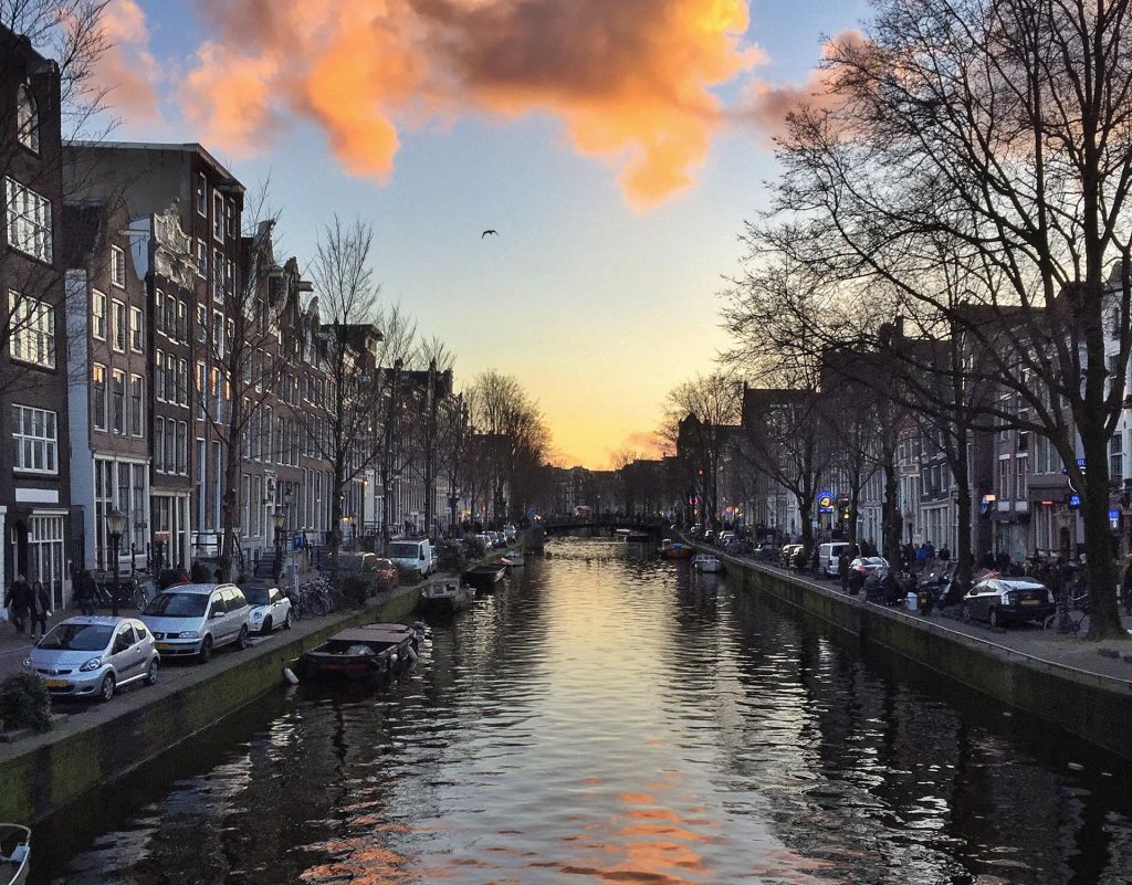 Grachten Amsterdam Niederlande