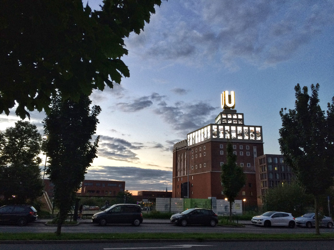 Das Dortmunder U - einst Brauerei, jetzt Kulturzentrum und Veranstaltungsort.