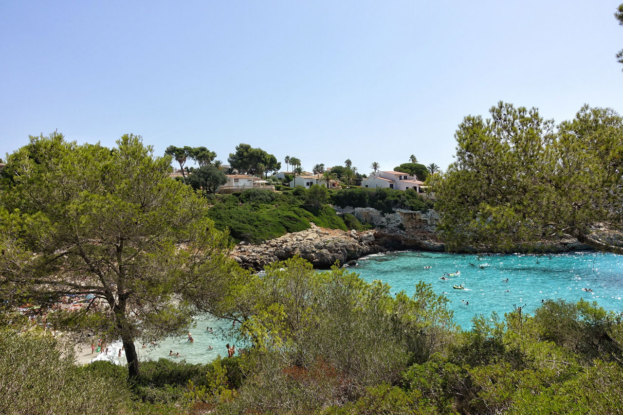 Die Bucht Cala Aguila.