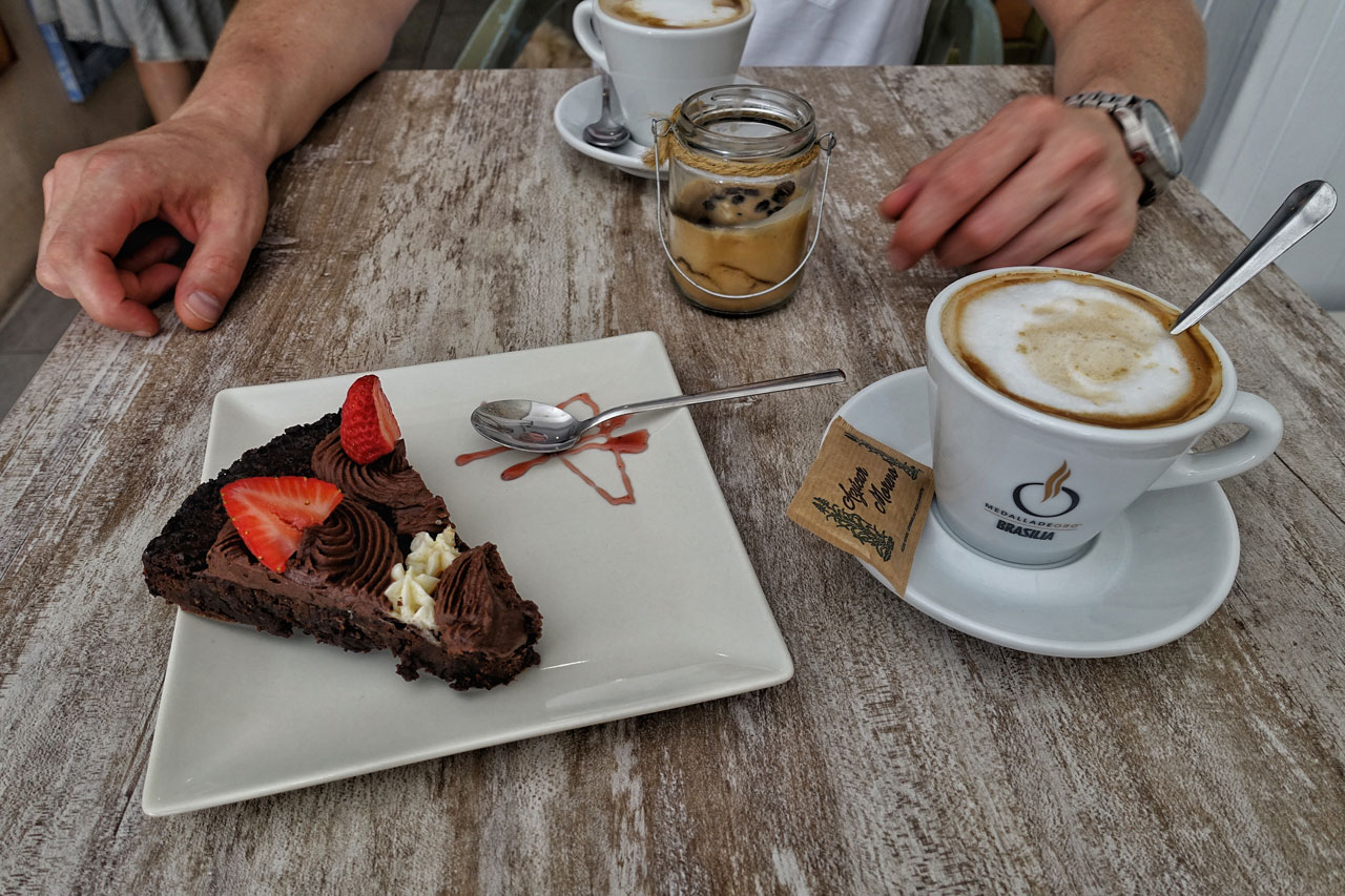 Kuchen in Porto Cristo.