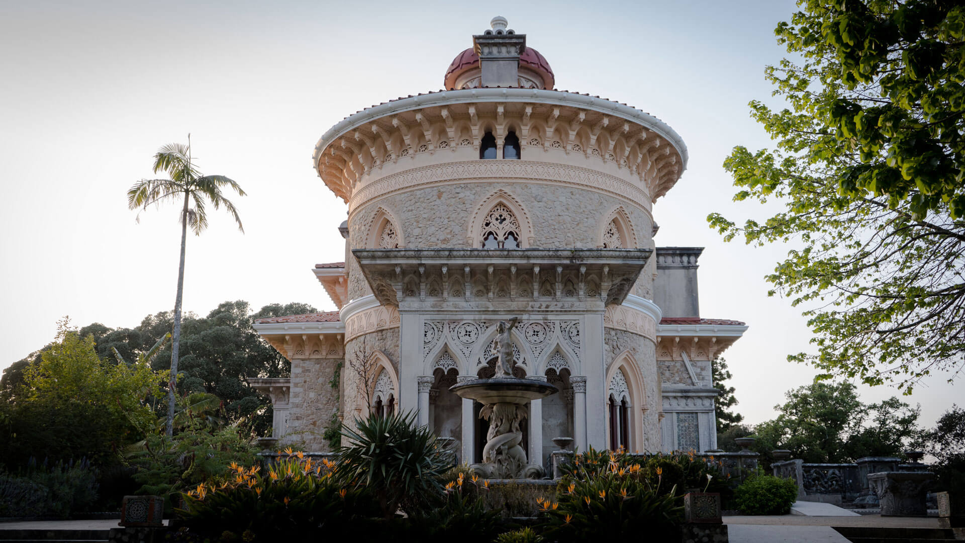 Der Palast Montserrat in Sintra